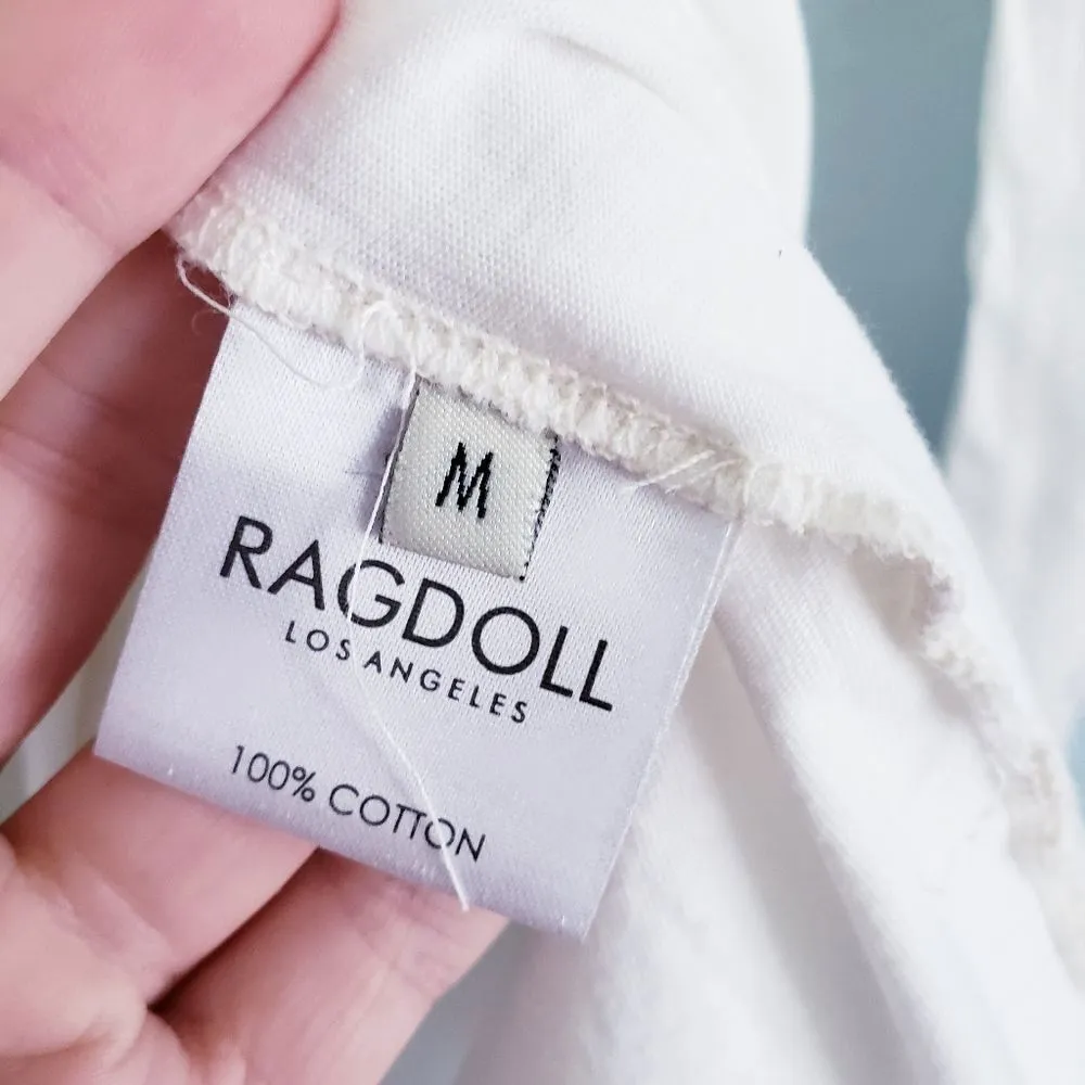 Ragdoll‎ Los Angeles White Long Sleeve Top - Image 5