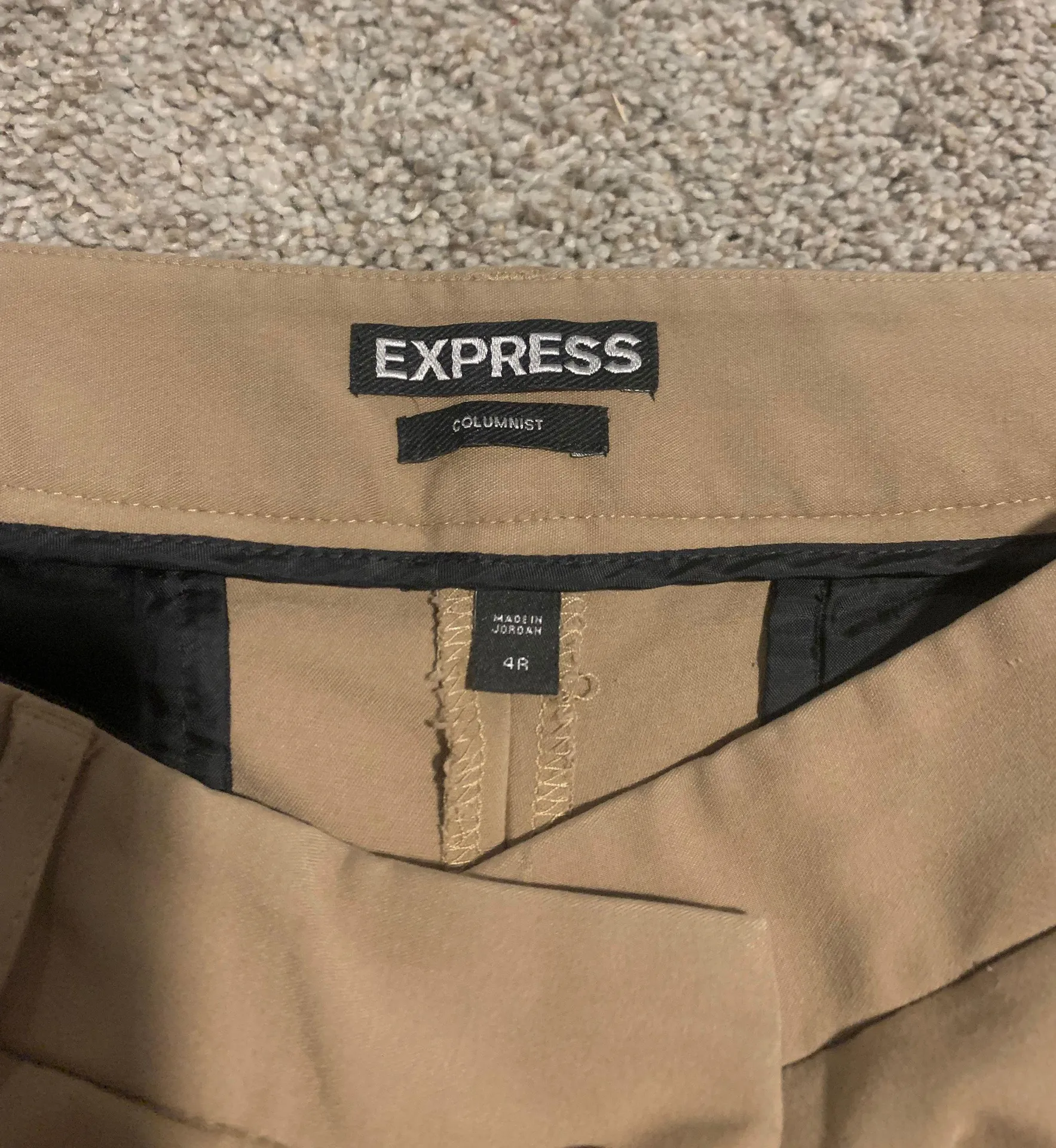 EXPRESS Khaki Work Pants - Image 3