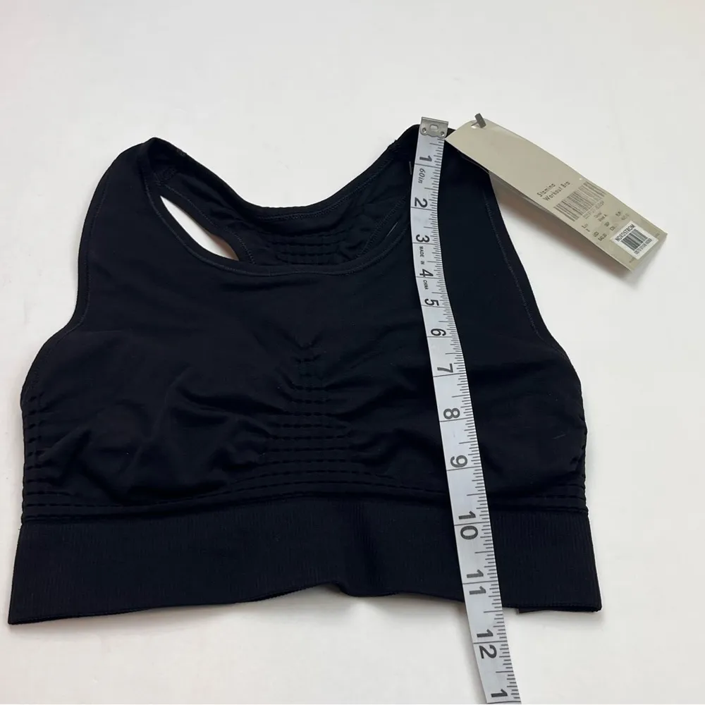Sweaty Betty Womens Size Small Black Stamina Workout Sports Bra Athletic Gym NEW - Image 7