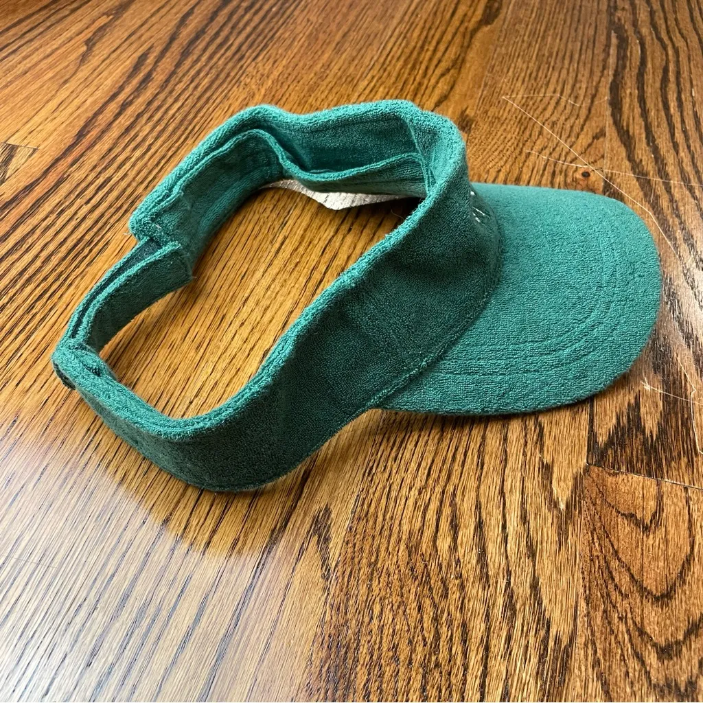 Green ACL Fest Tennis Visor Terrycloth - Image 3