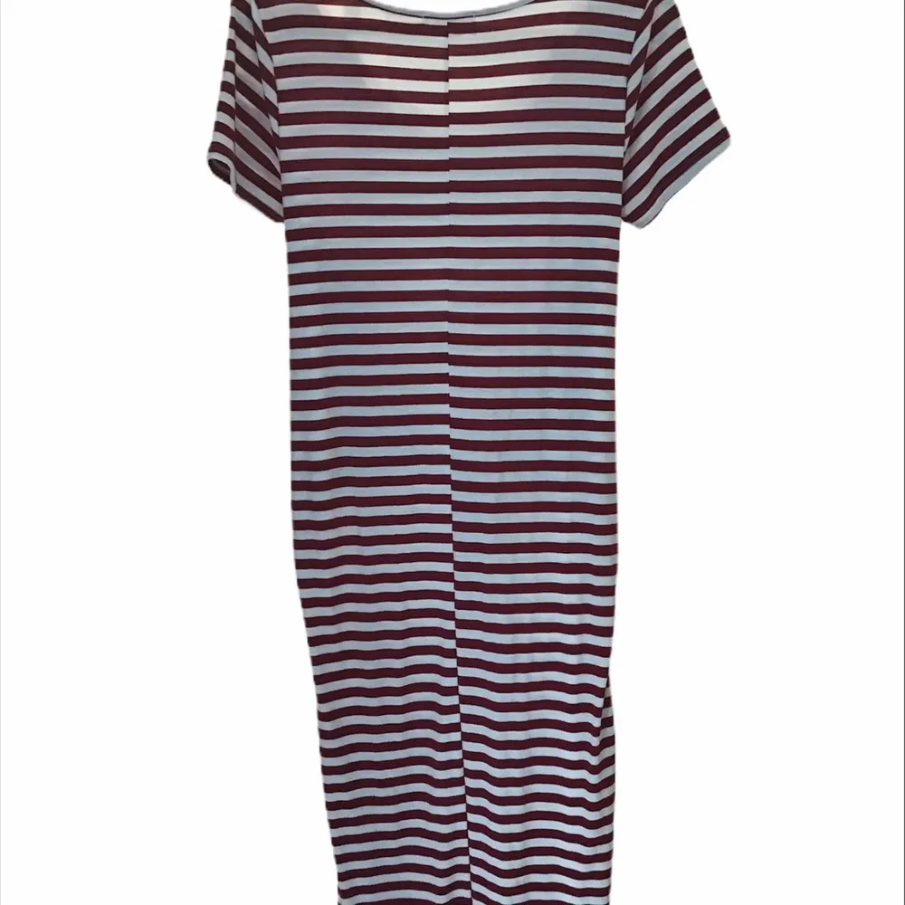 Promesa striped sash front tie maxi dress - Image 2