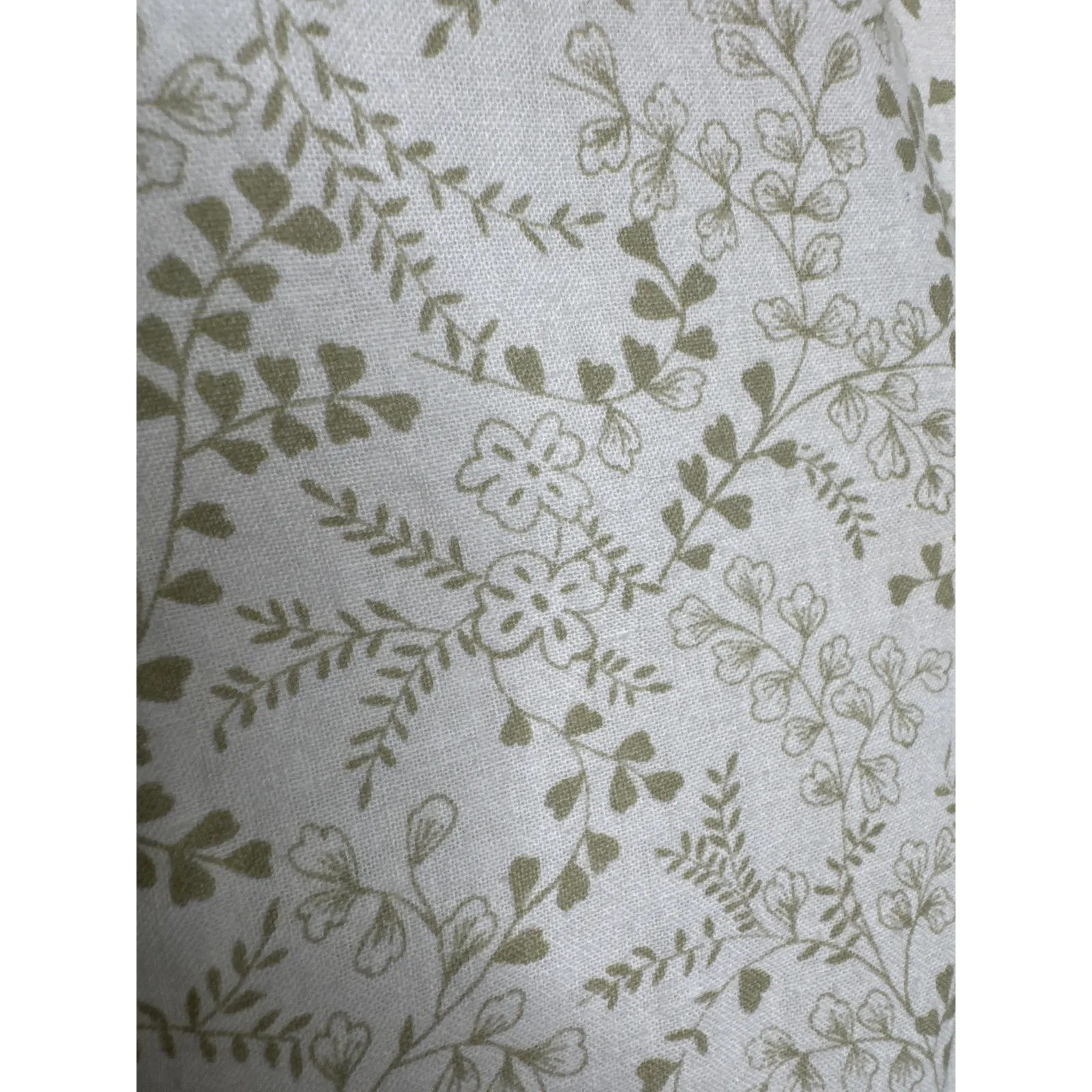 Vintage Hunters Run Prairie Blouse Lace Collar Puff Sleeves cinch back USA Small - Image 16