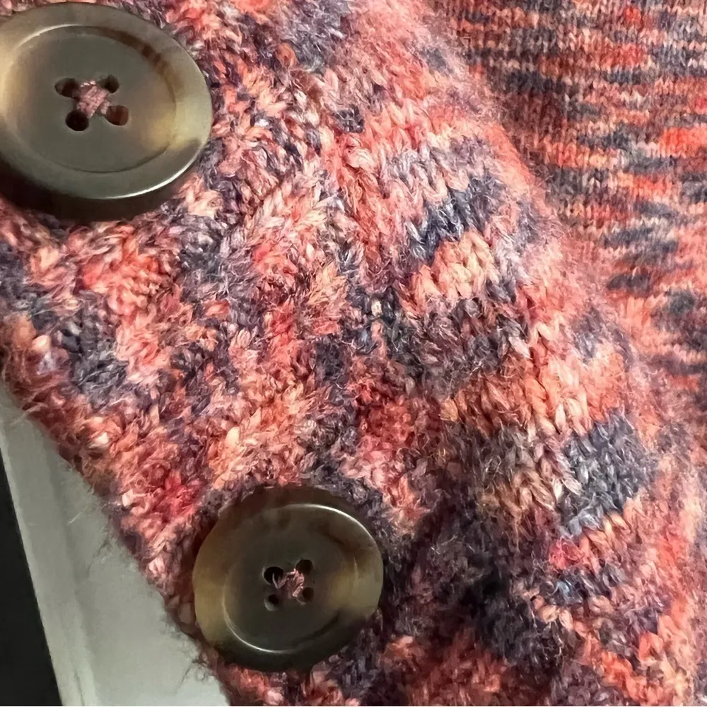 Madewell Space-Dyed Birchmont Side-Button Pullover Sweater | Small - Image 7