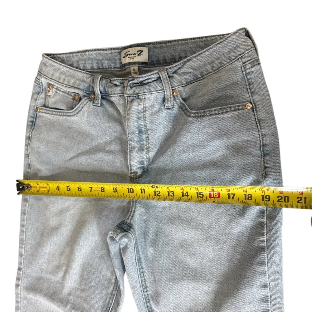 Seven7  Straight Light blue Denim Jeans - Image 3