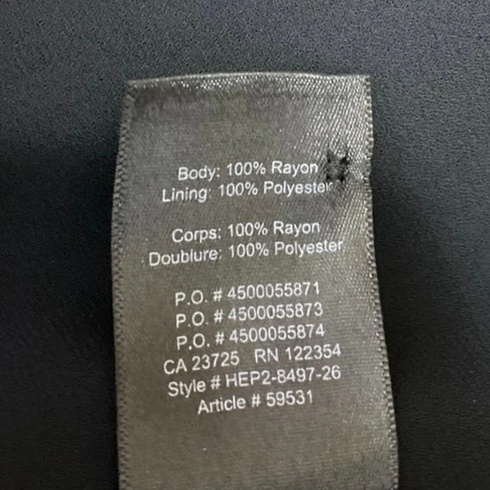 Aritzia Talula Women's Black Sleeveless Halter Cami Camisole Mini Shift Dress S - Image 4