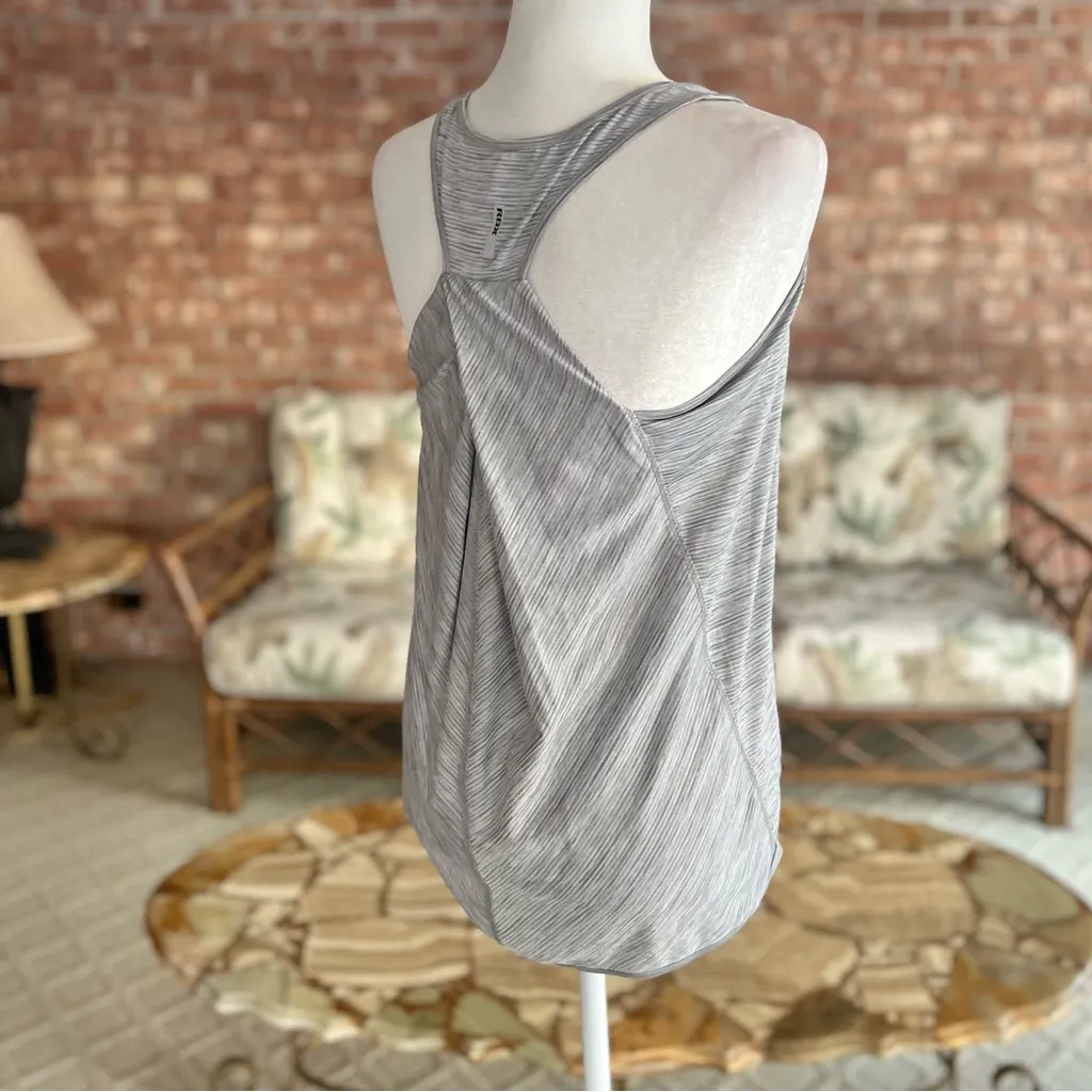 RBX Tank Top Racerback Gray Crossback Knit S Gym Pilates Yoga Athletic - Image 7