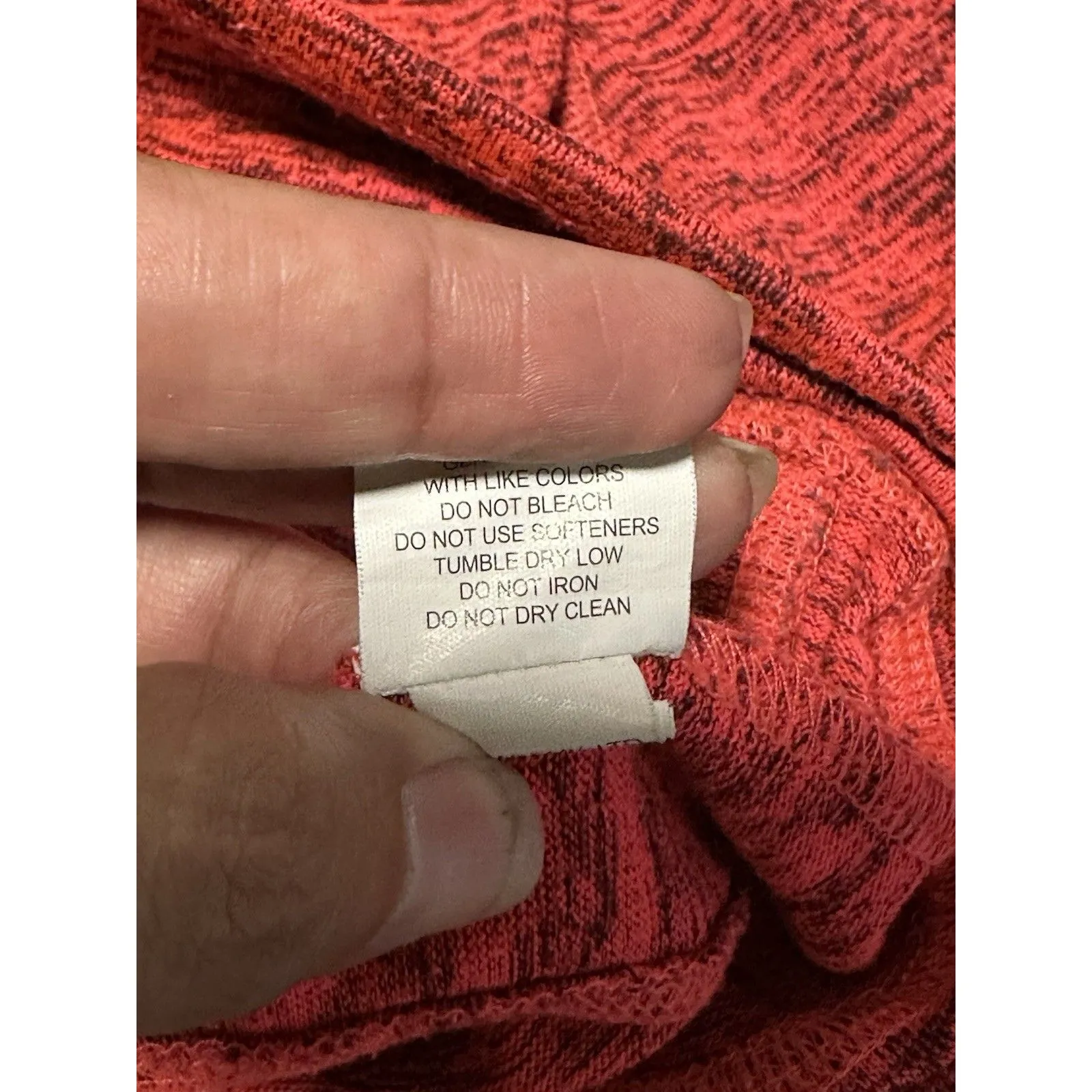 BCG Athletic Full Zip Hoodie Red Size S - Image 6