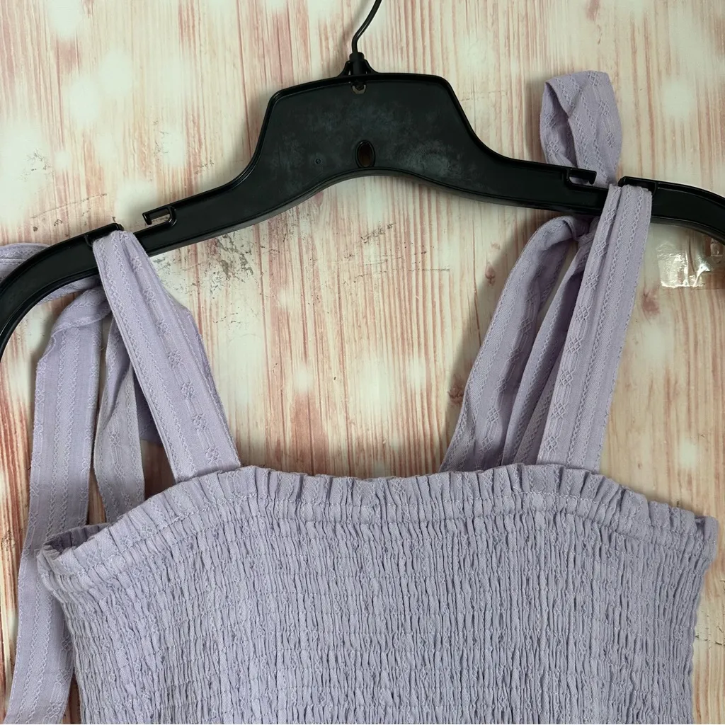 Lost + Wander Angel In Disguise Maxi Dress Lavender Cotton M - Image 6