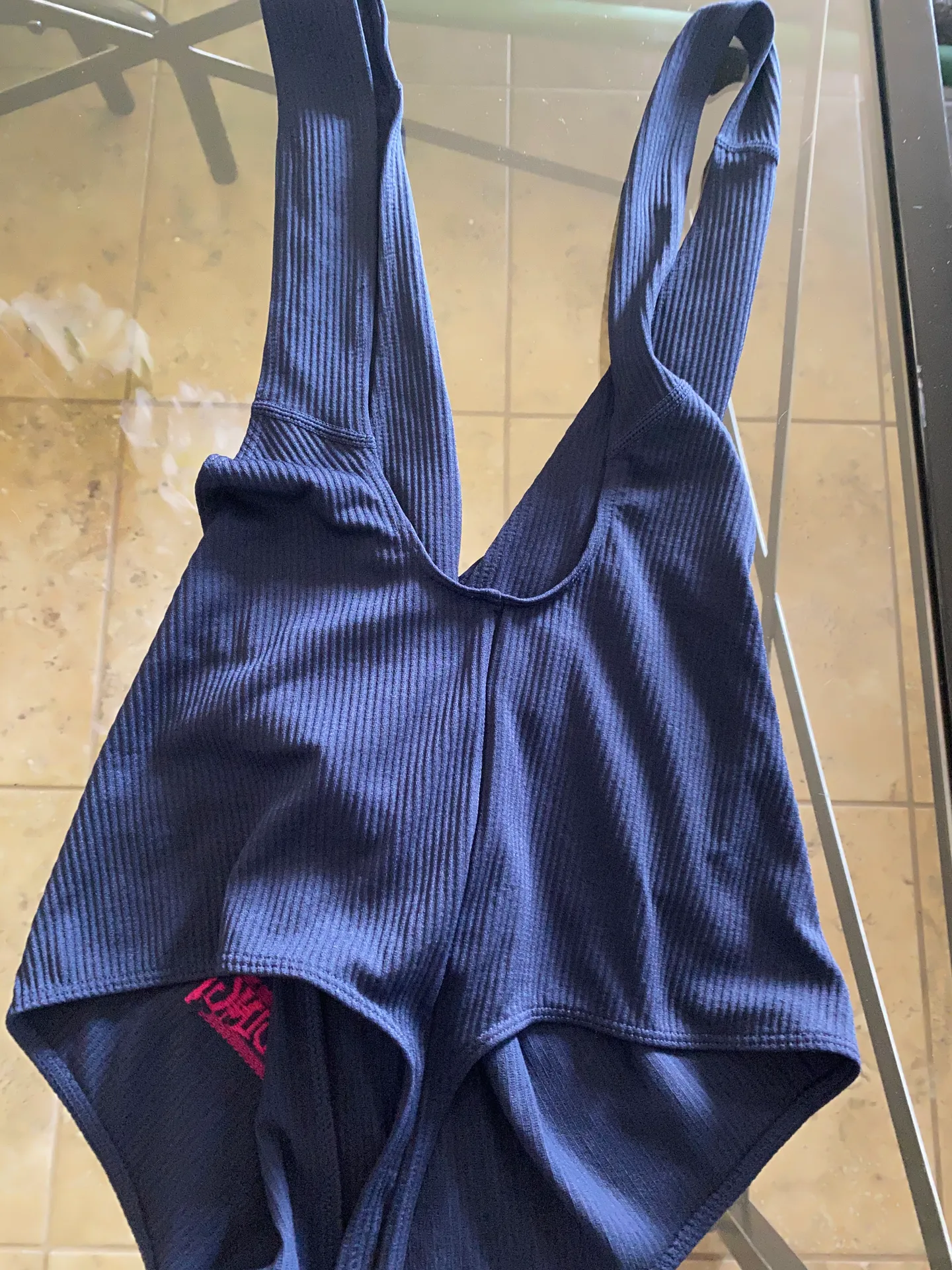 Spalding Deep v Retro Bodysuit - Image 5