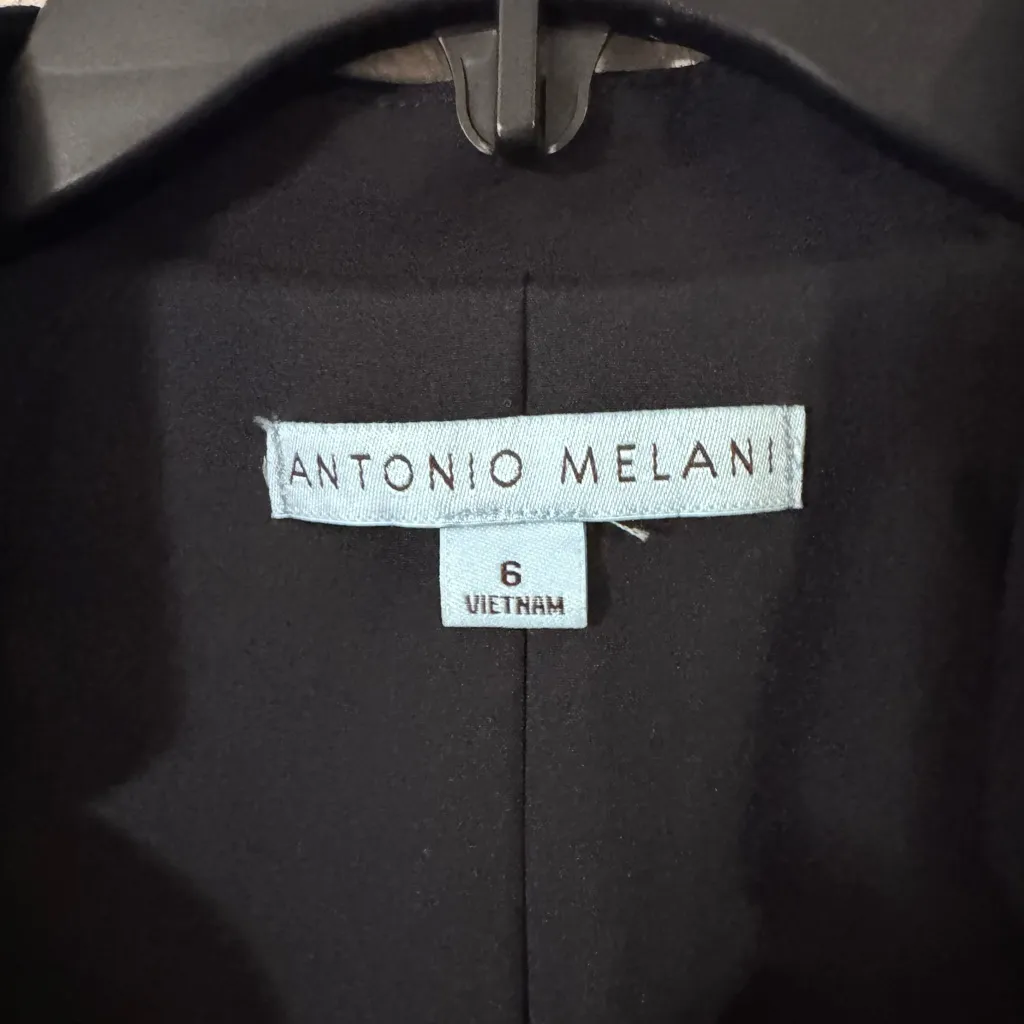 ANTONIO MELANI Classic Navy Blue Blazer - Image 3