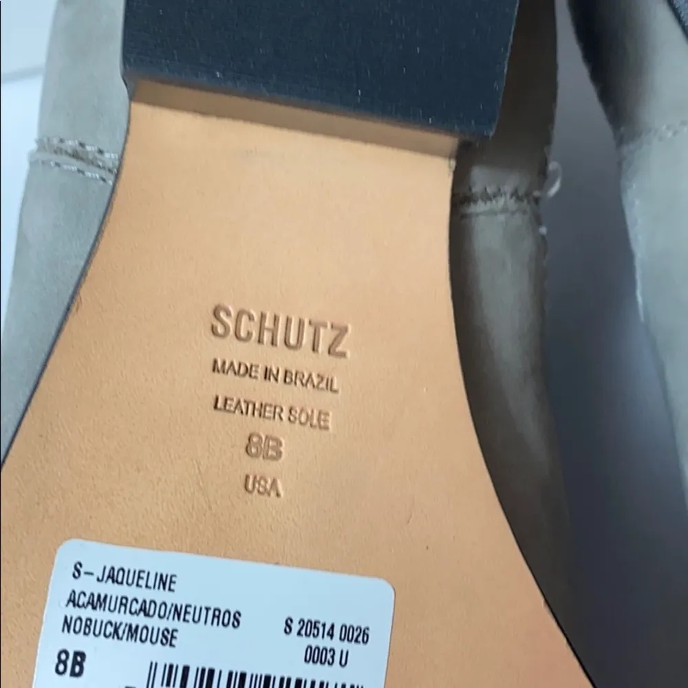 Schutz Jaqueline pointed toe suede bootie size 8 NIB - Image 6
