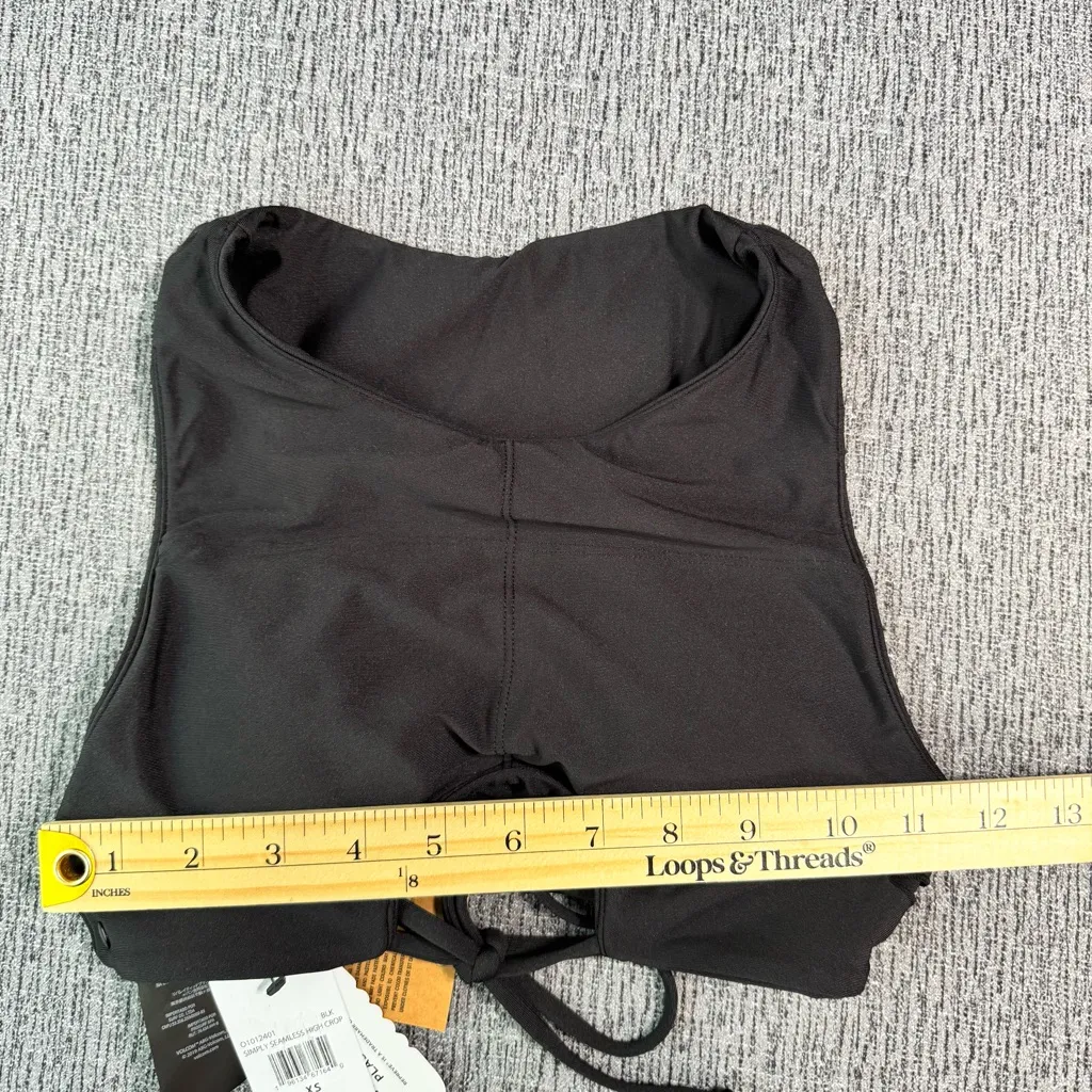 Volcom Women’s Simply Seamless High Neck Crop Bikini Top - Image 12