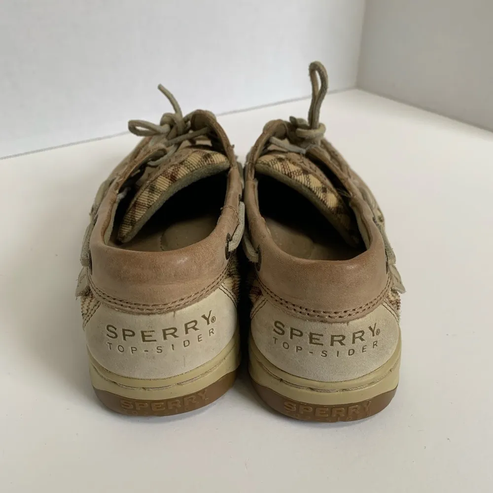Sperry Top Sider Leather Boat Shoe Size 6 - Image 4