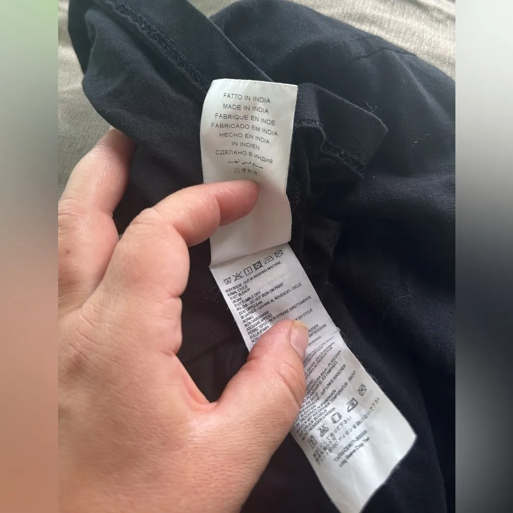 Elizabeth Sulcer X Miss Sixty Palmer Girls Long Sleeve Crop Top Black XS - Image 7