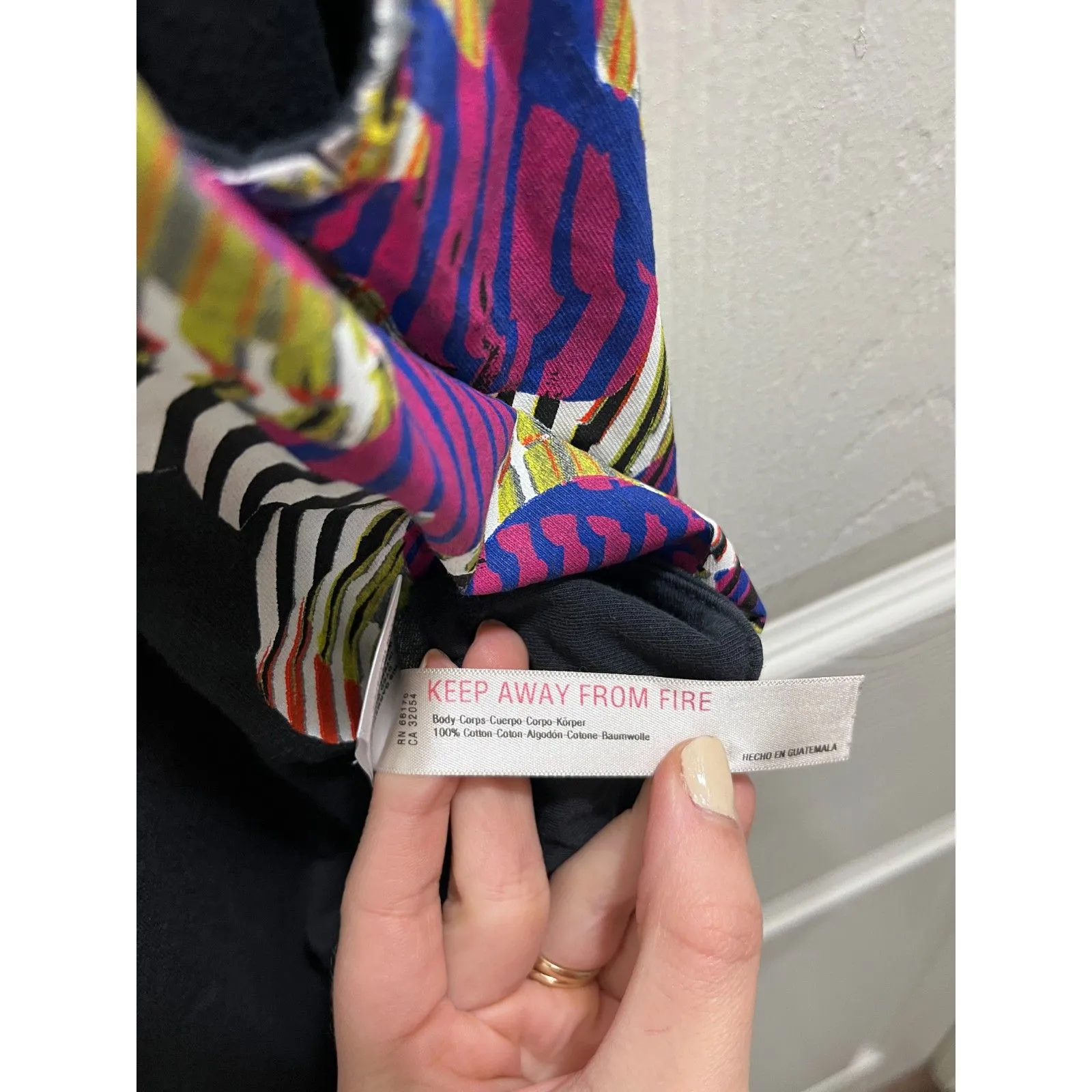 Free People Movement Inhale Tank Top Black Size XS Oversized (Rare) Graphic - Image 6