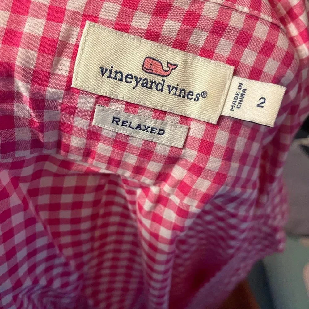 VINEYARD VINES PINK GINGHAM BUTTON DOWN - Image 4