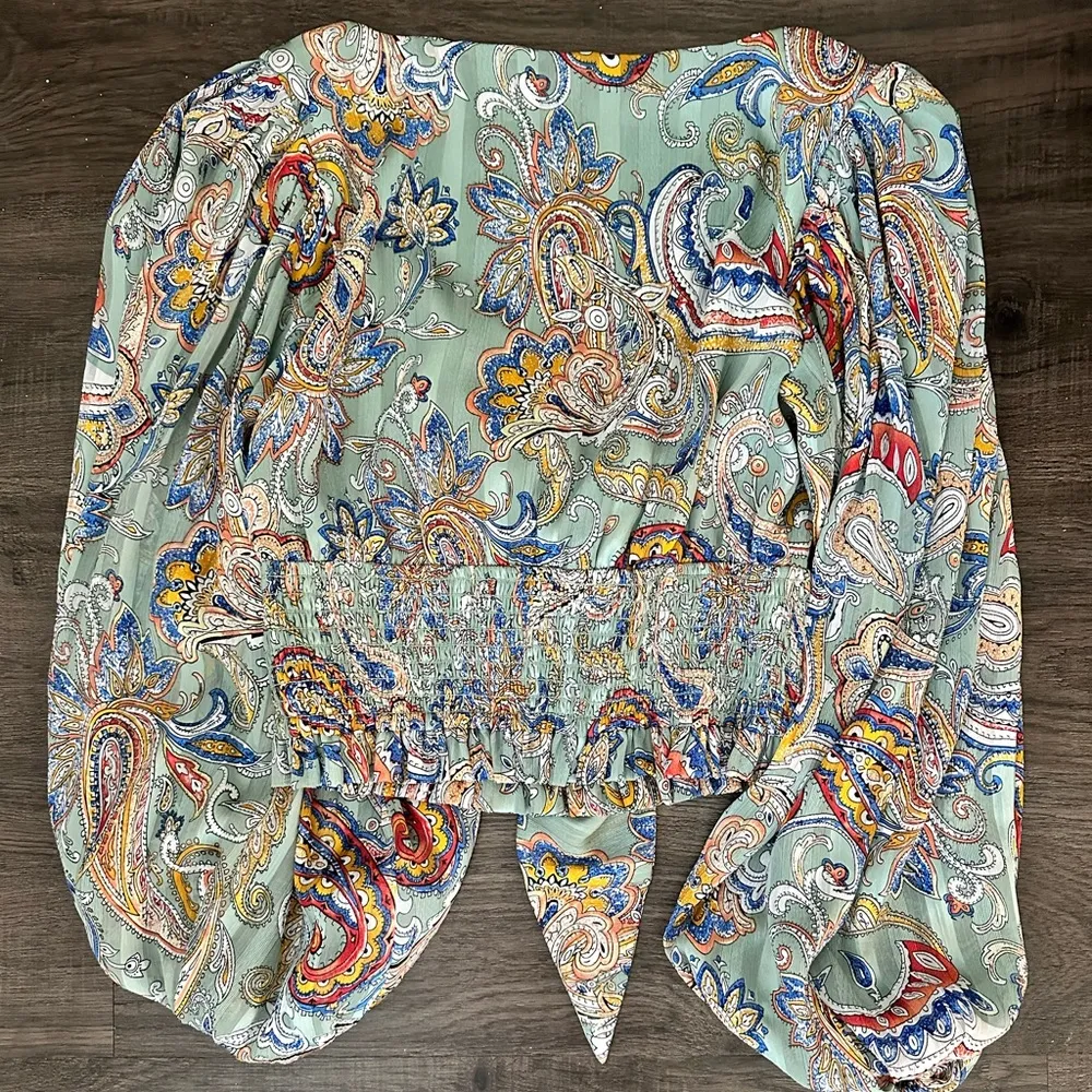 Elliatt Bohemian Paisley Top - Image 3