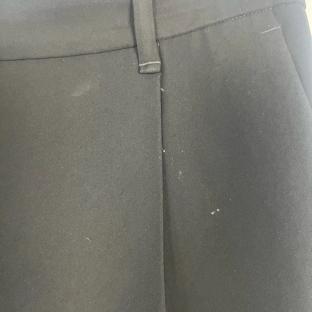 Rag & Bone Black Ivy Crepe Culotte size 4 wide leg crop pleated - Image 3