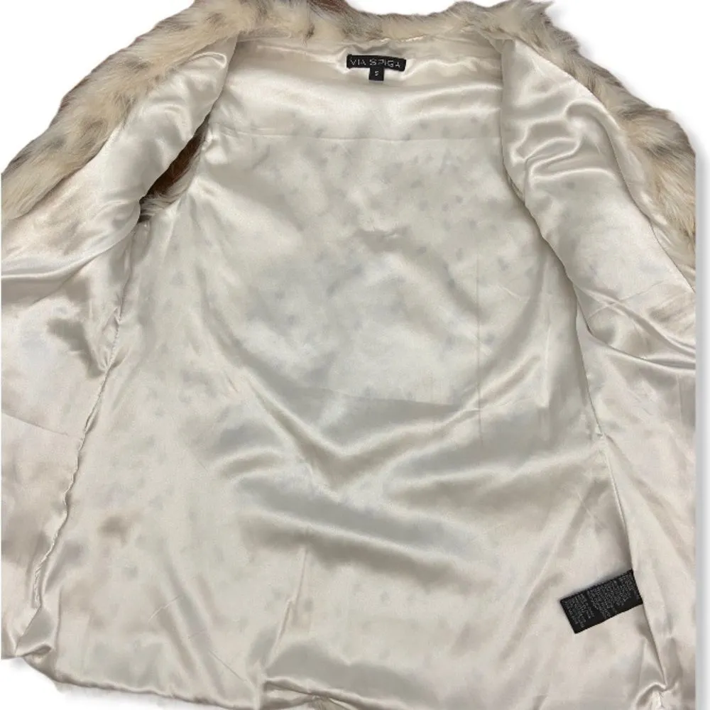 Via Spiga Faux Fur Vest - Image 3