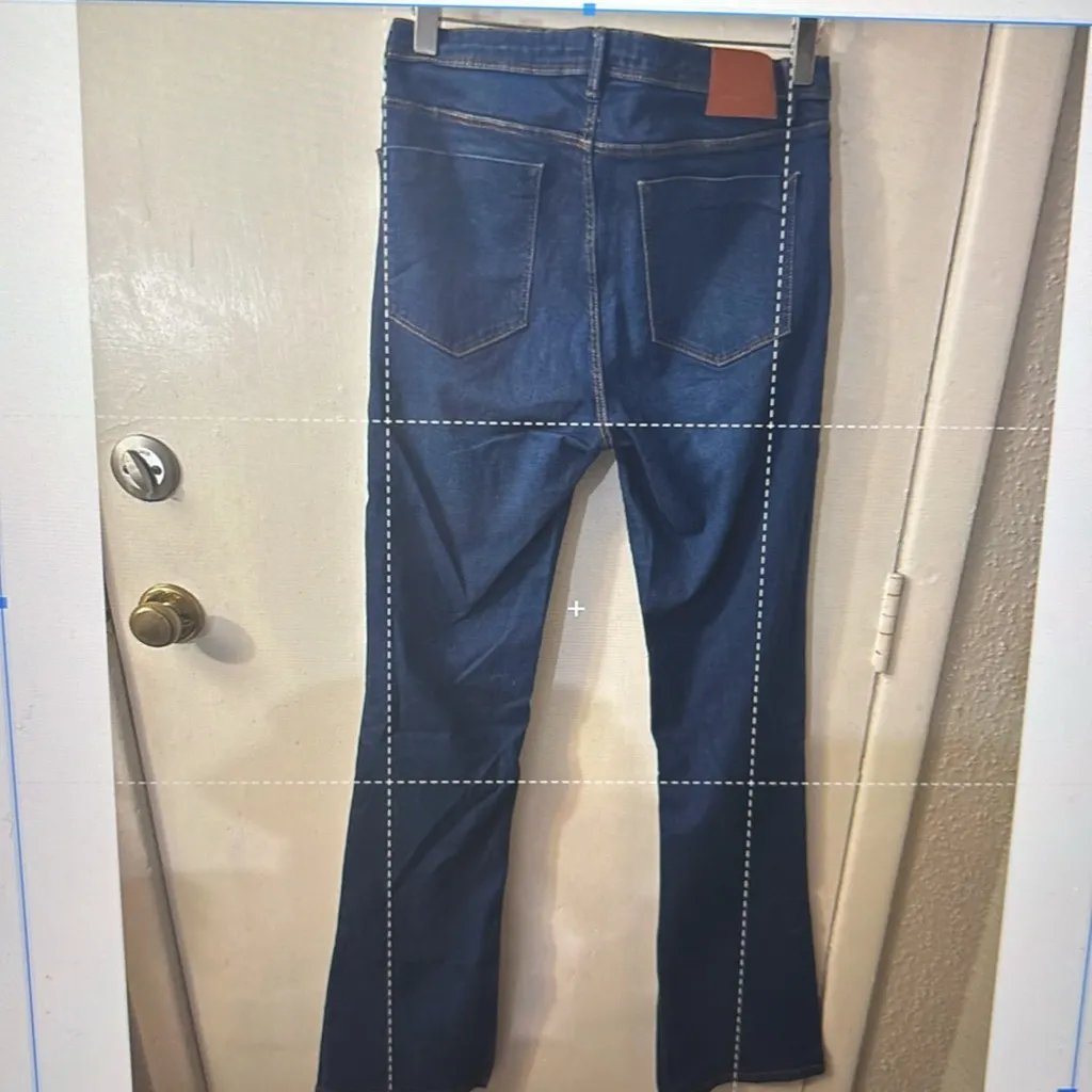 ZARA Trafuluc Denim Makers Jeans 8 Festival 70s Festival Hippie Cosplay Party - Image 5