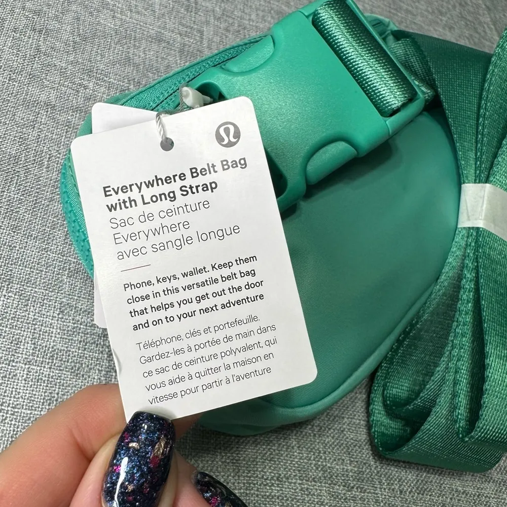 Lululemon Everywhere Belt Bag Paradise Green Crossbody Bag Fanny Pack Nwt - Image 10
