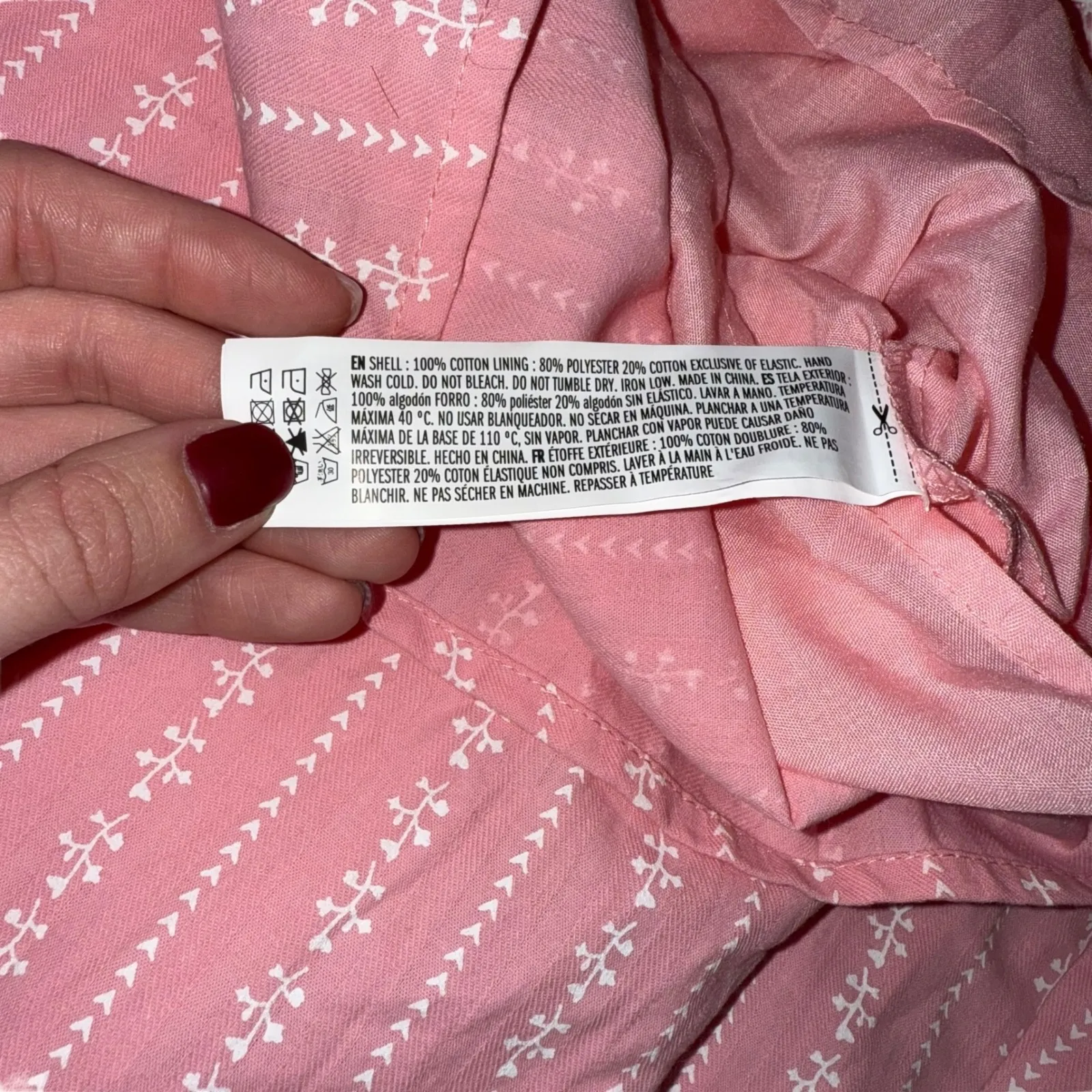 Hyacinth House Pink Maxi Dress‎ Square Neck Puff Sleeve Smocked Summer - Image 13