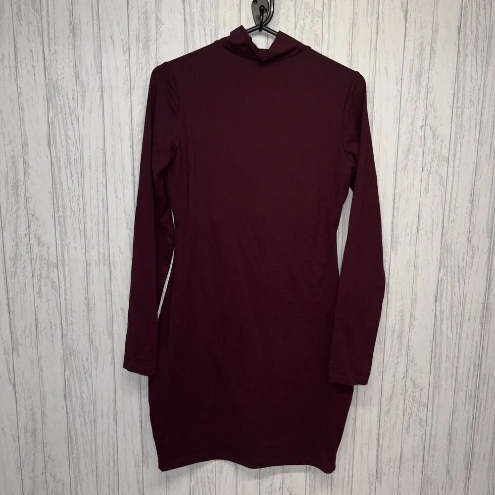 Womens Size M Susana Monaco Open Front Mock Neck Dress EUC - Image 5
