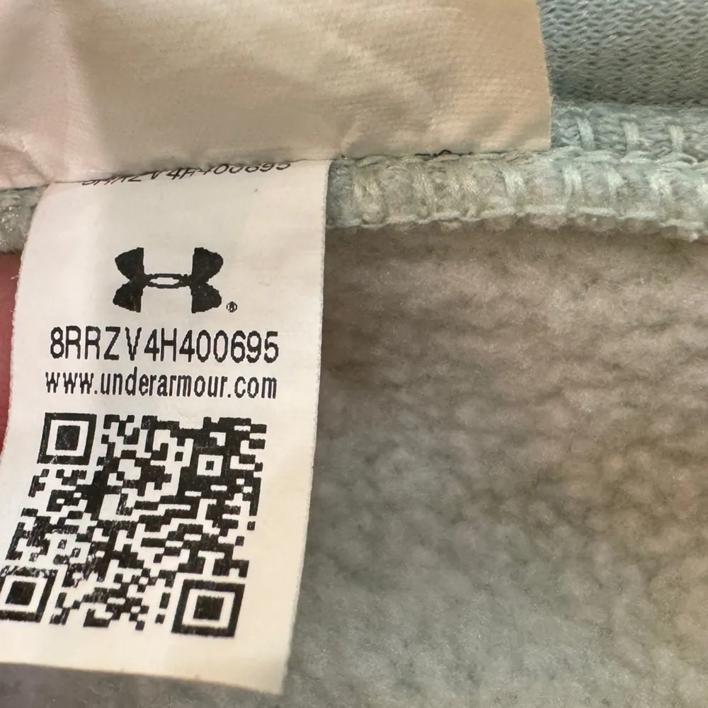 Under Armour Women's Wintersweet 2.0 Atlas Green 1/2 Zip ColdGear Fleece medium - Image 5