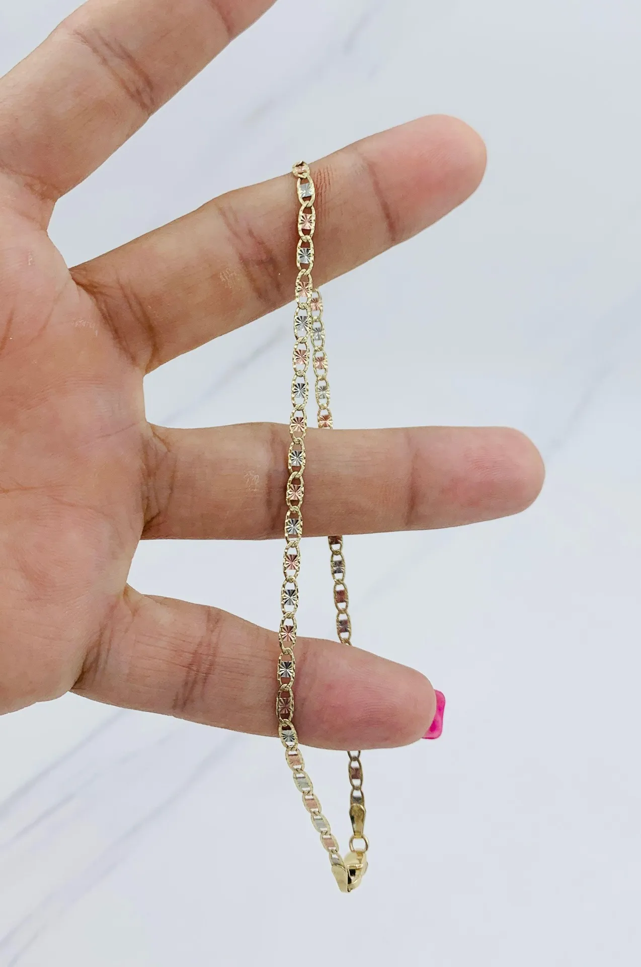 ❤️ 10k Solid gold ankle bracelet ❤️ - Image 3