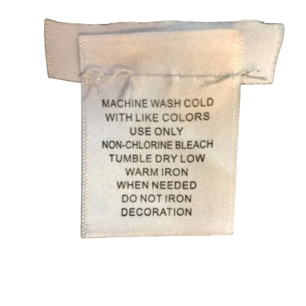 BonWorth Fleece Shirt Womens SP Petite Zip Front Holiday Used - Image 8