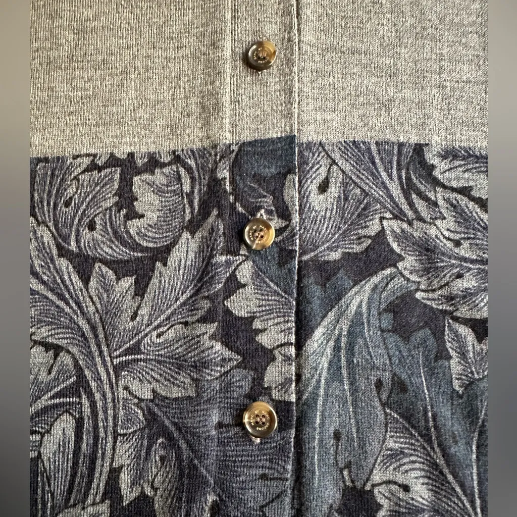 Marc By Marc Jacobs Heather Gray and Deep Blue Cardigan - Image 12