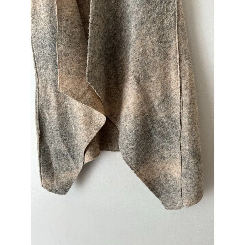 Parkhurst Tracy Open Front Angora Wool Lagenlook Vest Women’s Size Small - Image 5