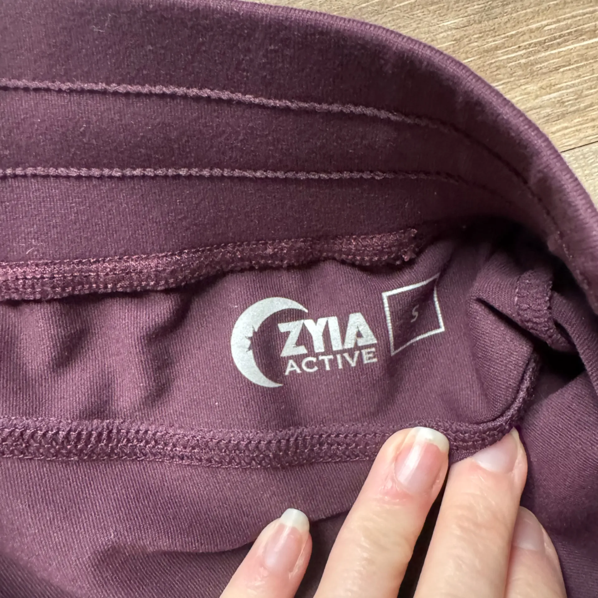 Zyia Active Purple Jogger Pants S - Image 2