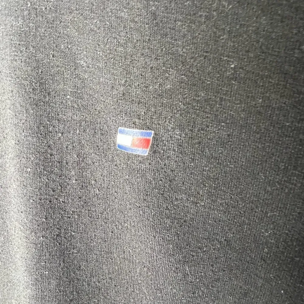 Tommy Hilfiger Sport Blusa BLACK Hoodie CROPPED T-SHIRT HOODIE pullover size XS - Image 5