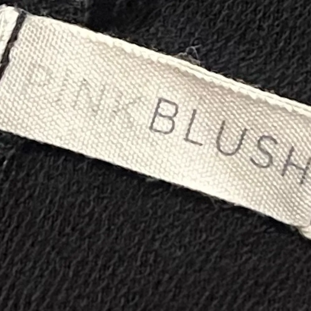 Pink Blush Maternity Cowl Neck Long Sleeve Black Plaid Tunic Top Pullover Medium - Image 4