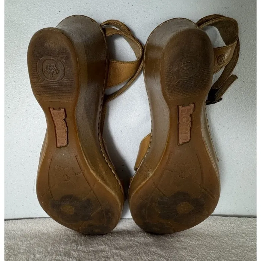 Born Hand Crafted Womens Sandle Size‎ 9 Brown - Image 6