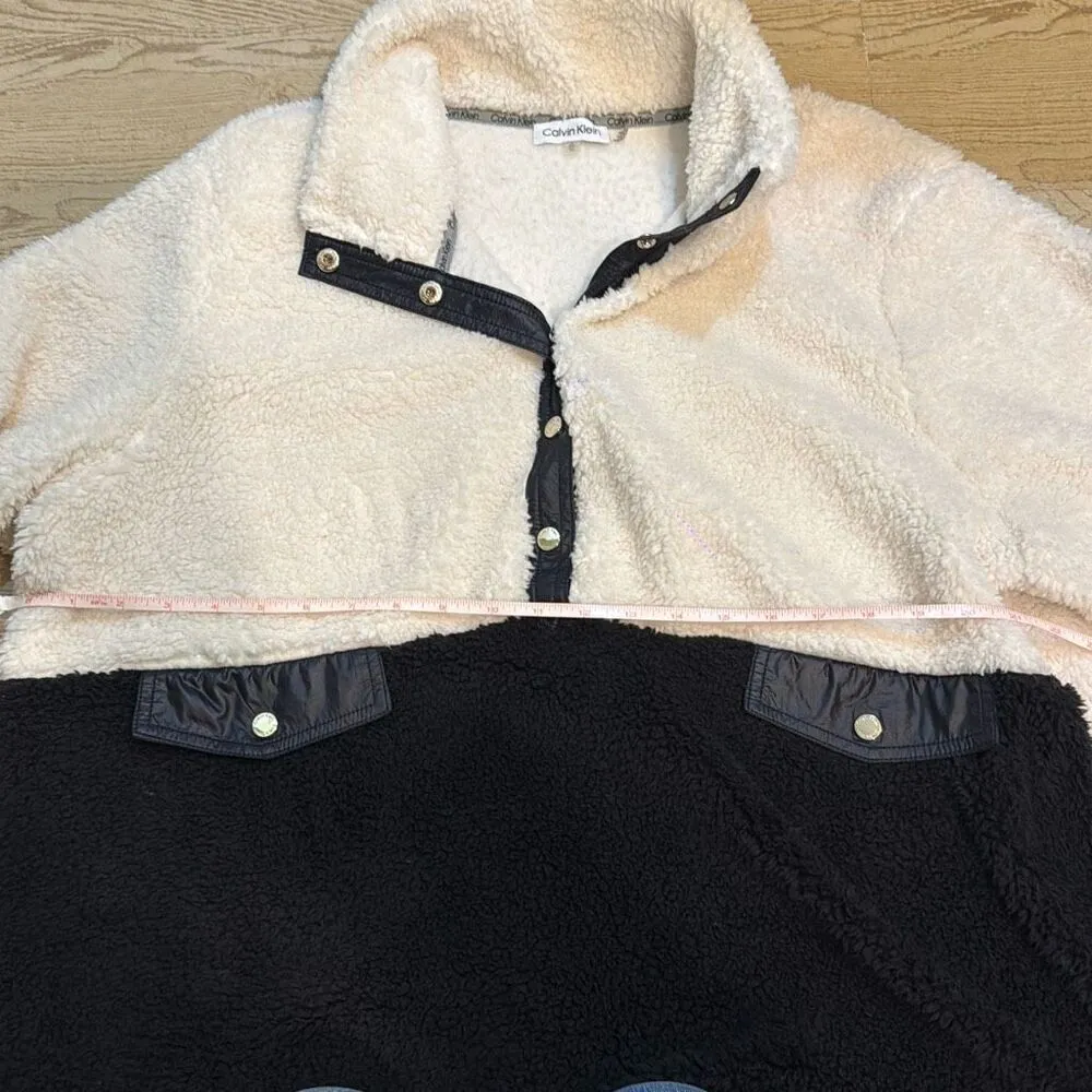 NWT calvin Klein fleece jacket size xl - Image 6