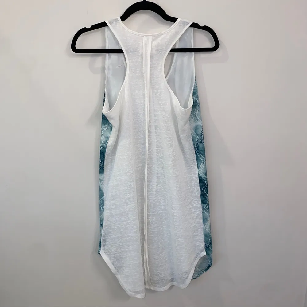 Sperry Mariner Blue Green White Nautical Sailor Rope Racerback Heritage Dress XS - Image 6