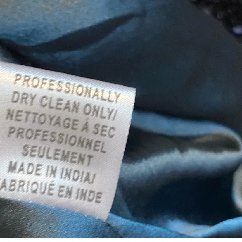 Parker Silk Navy Sequin Open Blazer Fabulous Glam New Year’s eve Evening Jacket - Image 9