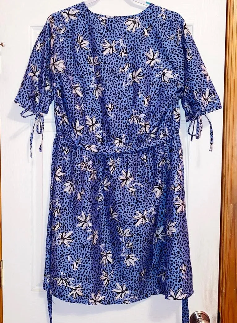 Influence Wrap Front Mini Dress - Image 4