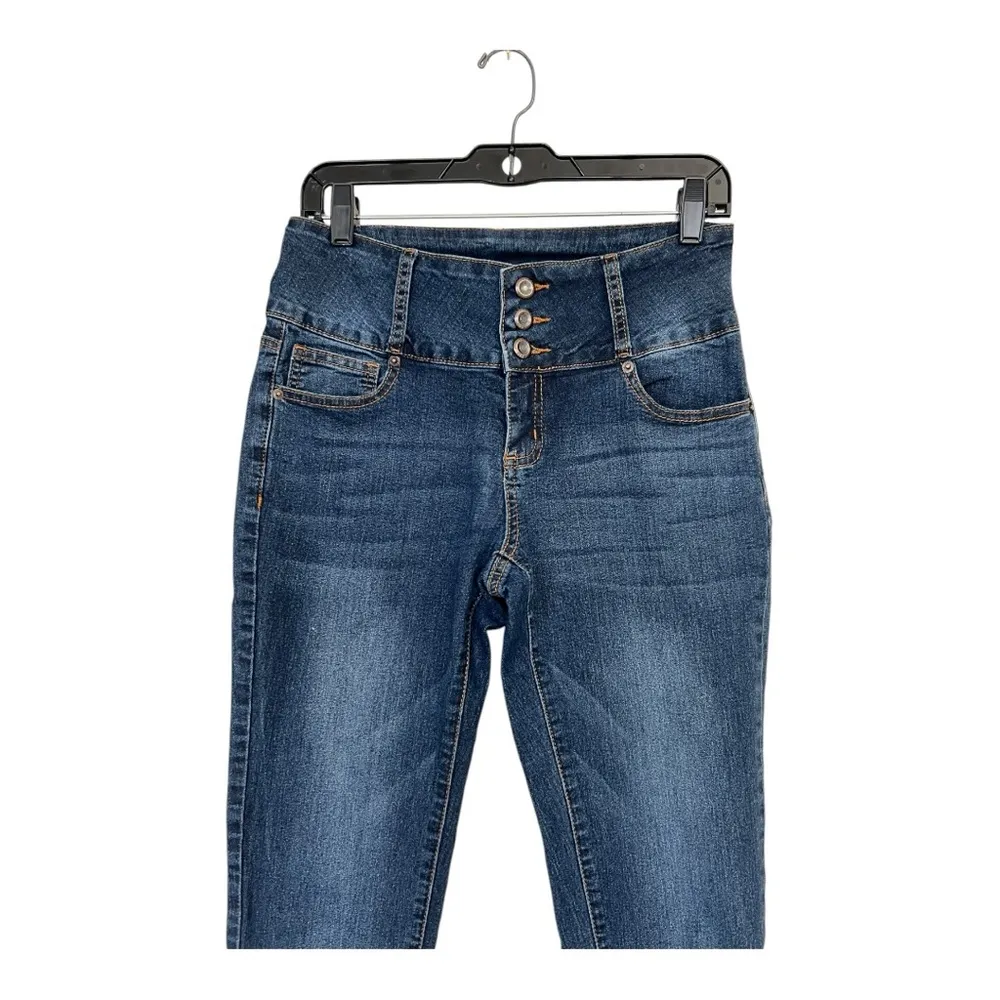 Hammer High Rise Blue Jeans with Tapered Legs Size 7 - Image 6