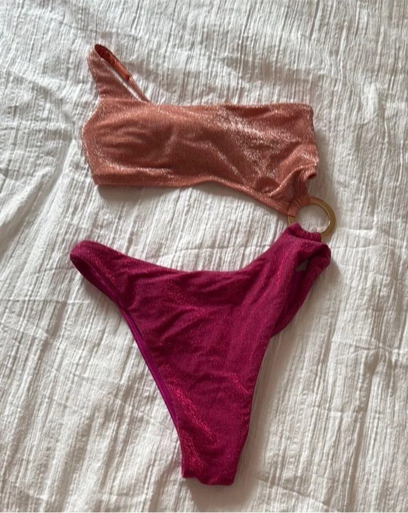 Monday Swimwear One piece swimsuit Orange Size undefined - Image 3