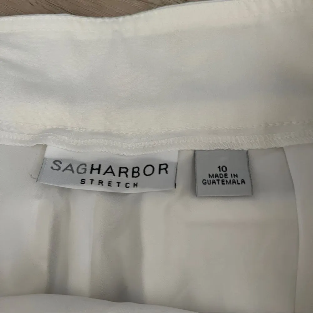 NWT Sag Harbor Comfort Wait Crop Pants stretch Size 10 - Image 5