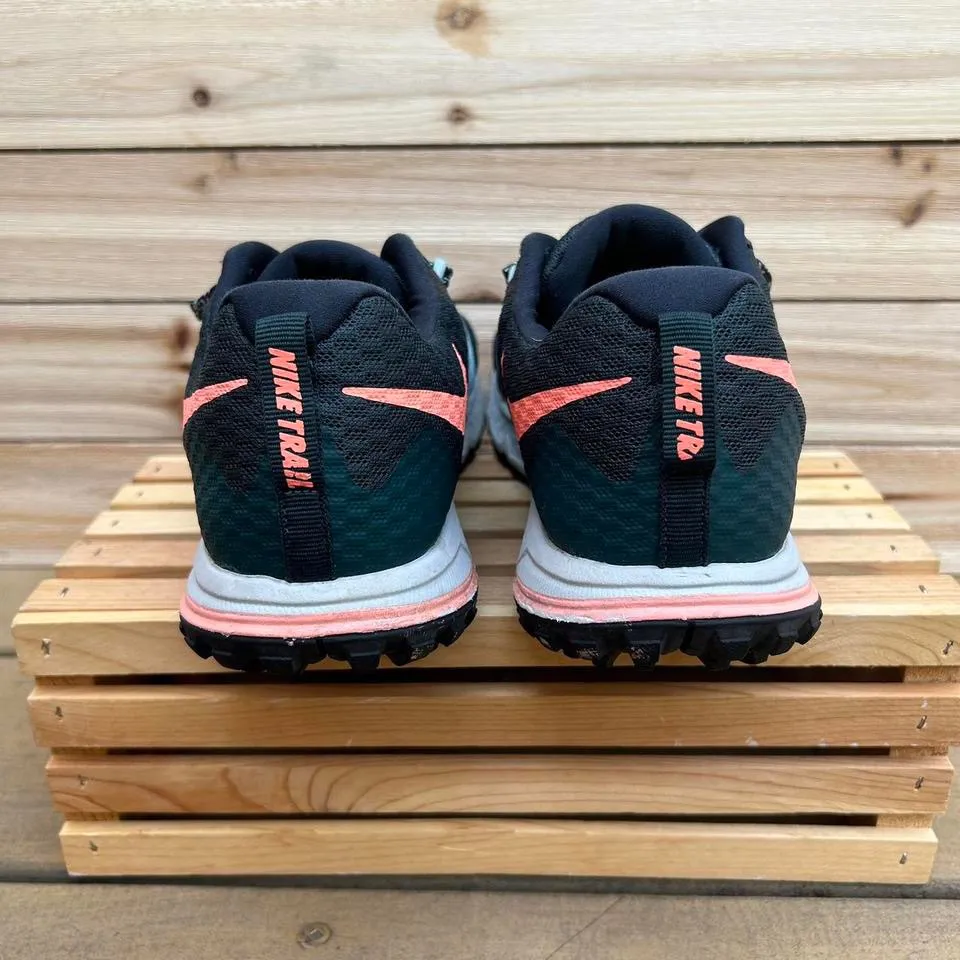 Green Deep/Blue/Pink Nike Air Zoom Wildhorse 4 Sneakers Trainers - Image 5