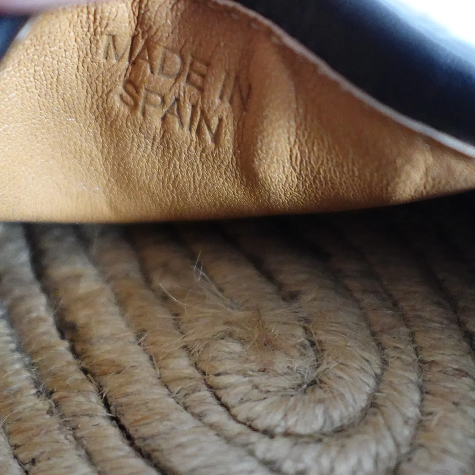 Gucci Guccisima Black GG Logo Leather Espadrilles size 36.5 - Image 12