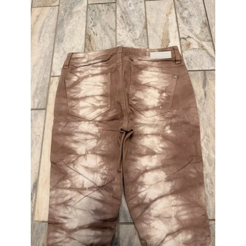 NEW DKNY Jeans women's size 4 brown/white jegging jeans - Image 5