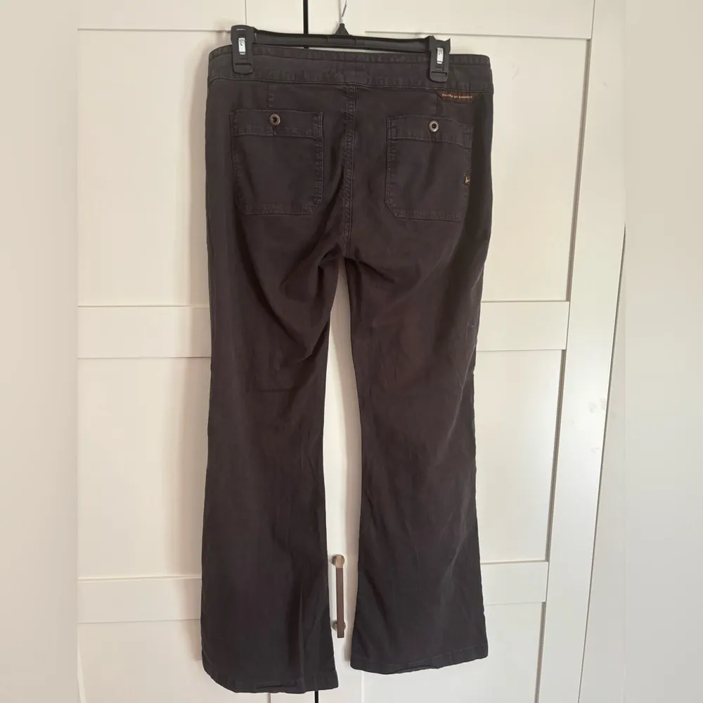 Citizens of Humanity COH Sunset Drawstring Wide Leg Flare Jeans Gray Size 29 - Image 2