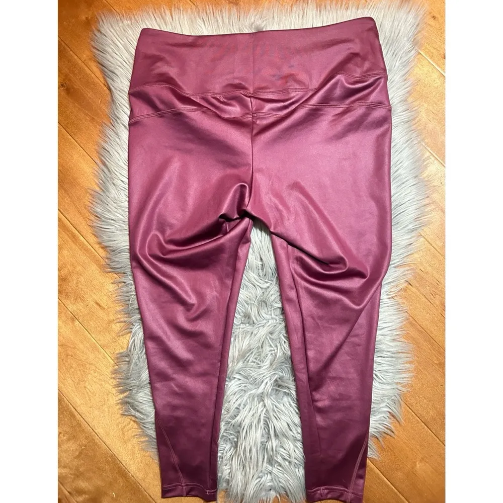 ADIDAS Women's X Zoe Saldana AEROREADY Shine Tights Leggings Size 2X - Image 6