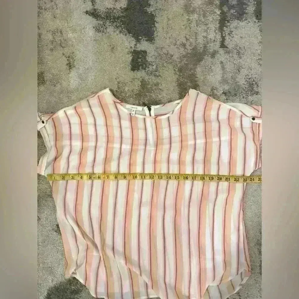 Women’s Orange Striped Maurices Blouse - Image 6