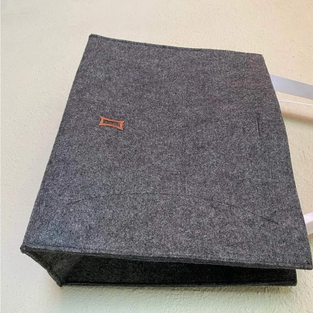 Kit and Ace Grey Large Felt Shopping‎ Tote Bag Gray - Image 4